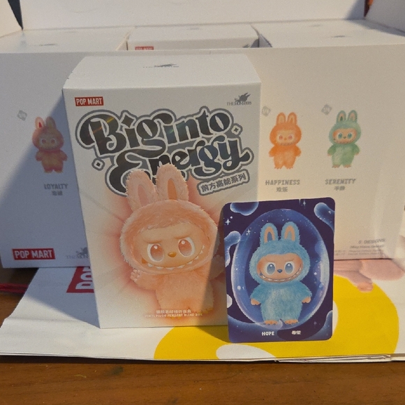 Labubu BIG INTO ENERGY- HOPE